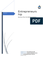 Entrepreneurs Hip: Business Plan (AL BADAR CEMENT)