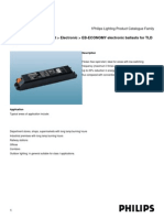 Control Gear Fluorescent Electronic EB-ECONOMY Electronic Ballasts For TLD Lamps