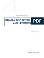 Stand-Alone Installations and Upgrades: Oracle Primavera P6 V7.0