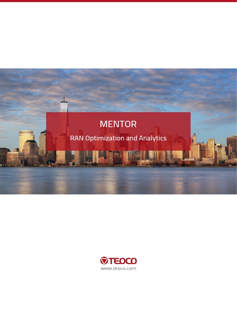 RAN Optimization with TEOCO Mentor | PDF | Mathematical Optimization ...