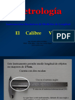 CALIBRE-VENIER-  enn milesima de pulgada