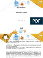 Matriz de Proyección Del Plan de Vida Colectivo