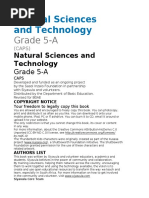 South Africa Grade 5 Natural Sciences Textbook 2020