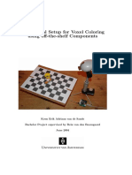 A Practical Setup For Voxel Coloring Using Off-The-Shelf Components