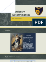 Matrices y determinantes 1