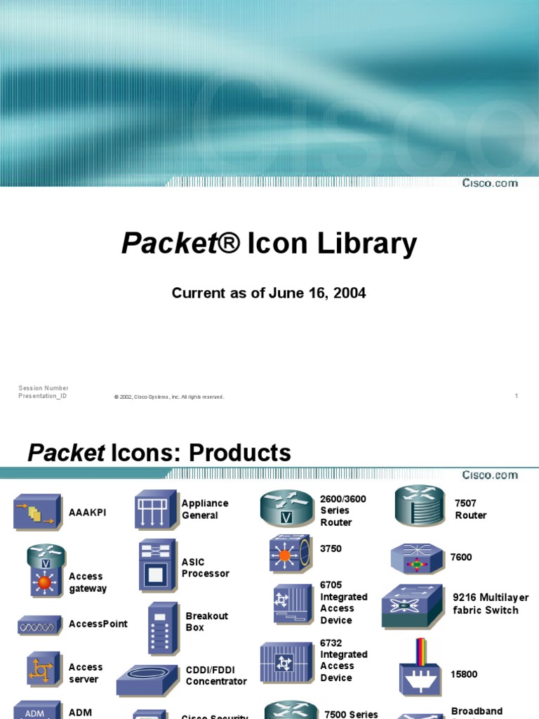 Packet Icons | PDF | Router (Computing) | Network Switch