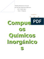 Compuesto Inorgánico