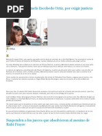 Asesinan a Marisela Escobedo Ortiz