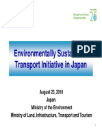 Environmentally Sustainable Transport Initiative in Japan