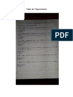 Taller de Trigonometría
