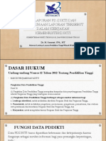 Materi Pelaporan PDDIKTI LLDIKTI3 PDF