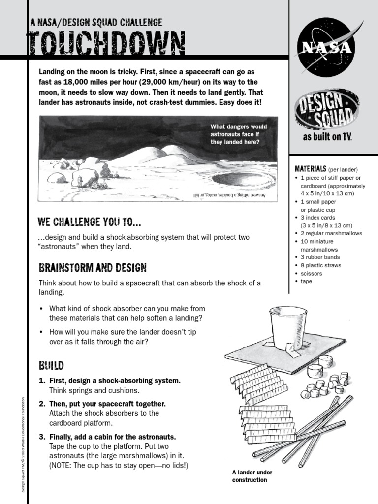Astronaut Lander | PDF | Nasa | Lander (Spacecraft)