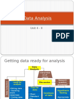 Data Analysis: Unit 4 - II