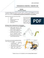 Tecnología de la industria - Informe excavadora hidráulica