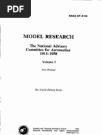 Model Research The National Advisory Committee For Aeronautics, 1915-1958, Volume 2