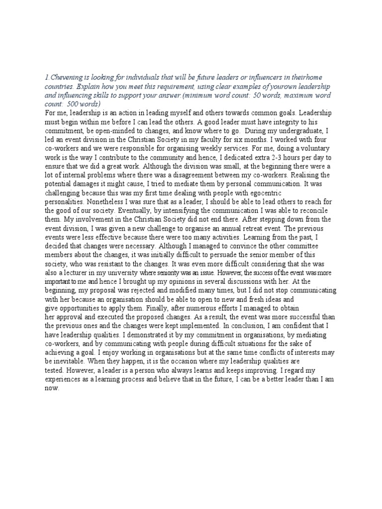 sample-chevening-essay-goal-leadership