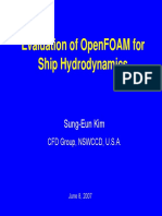 Evaluation of Openfoam For Ship Hydrodynamics: Sung-Eun Kim