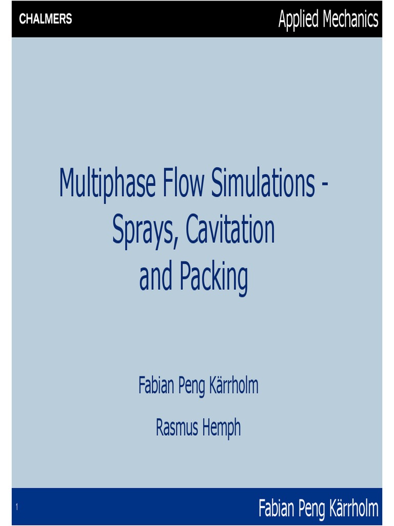 Diesel Nozzle and Spray Simulation Techniques | PDF | Diesel Engine ...