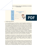 Orientaciones para Elaborar Guías de Aprendizaje