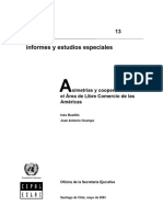 Asimetrías y Cooperación en ALCA