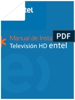 Manual Instalación Televisión HD ENTEL (3943) PDF