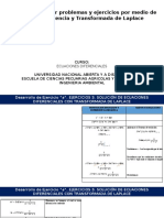 Tarea 4 - Resolver Problemas y Ejercicios Por Medio de Series de Potencia y Transformada de Laplace