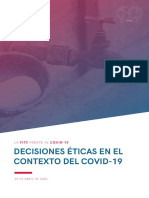 Decisiones Éticas en El Contexto COVID-19