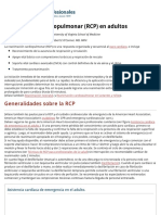 Reanimación Cardiopulmonar (RCP) en Adultos - Cuidados Críticos - Manual MSD Versión para Profesiona PDF