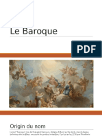 Le baroque  littérature francaise 