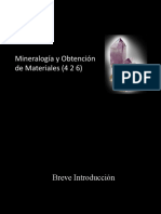 Clasificación de Los Minerales