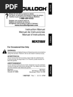 Poulan 33cc Woodshark Chainsaw Instruction Manual | Trees | Engines