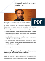 Bibliografia Obrigatória de Português para o CACD