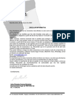 Circular y Autorizacion de Vacaciones Anticipadas PDF