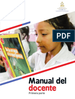 Manual Del Docente Usaid I Parte PDF