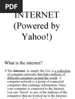 Internet (Powered by Yahoo!)