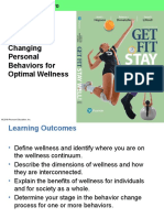 Changing Personal Behaviors For Optimal Wellness: © 2018 Pearson Education, Inc
