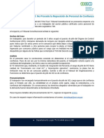 Tribunal-Constitucional-No-Procede-la-Reposición-de-Personal-de-Confianza