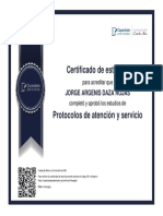 Certificado Argenis