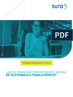Accidentes Laborales Teletrabajo PDF