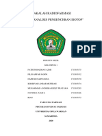 Makalah & Soal Kel.4 Metode Analisis Pengenceran Isotop