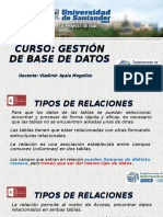 Tipos de relaciones entre tablas