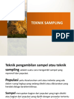 TEKNIK SAMPLING