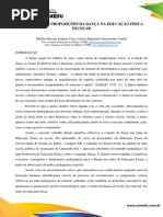 CONCEPÇÕES E PROPOSIÇÕES DA DANÇA NA EDUCAÇÃO FÍSICA