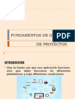 Fundamentos de Gestión de Proyectos