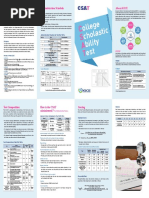 C S A T: Ollege Cholastic Bility Est
