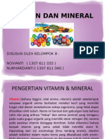 Vitamin Dan Mineral