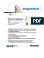 Formato para Medidas y Imprimir Permiso Pep Colombia Neyvis Lopez