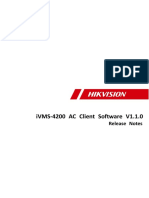 iVMS-4200 AC V1.1.0 - Release Notes - 20191213 PDF