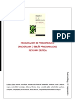 PROGRAM OR BE PROGRAMMED Crítica