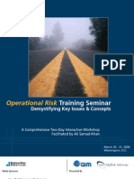 Op Risk Training Brochure